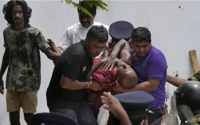 Sri Lankan president ‘Gota’ clings on to power despite violent protests and new PM